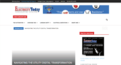 Desktop Screenshot of electricity-today.com